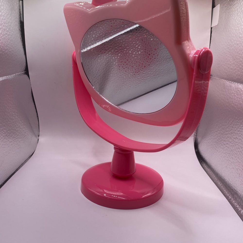 Hello Kitty Vanity  stand mirror Pink mirror - Picture 2 of 2